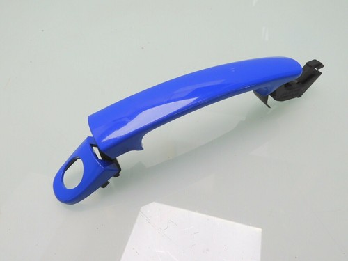 VW POLO 9N / 3 türer TÜRGRIFF TÜR GRIFF außen vorne / LA5F blau 3B0837207 (ST12)