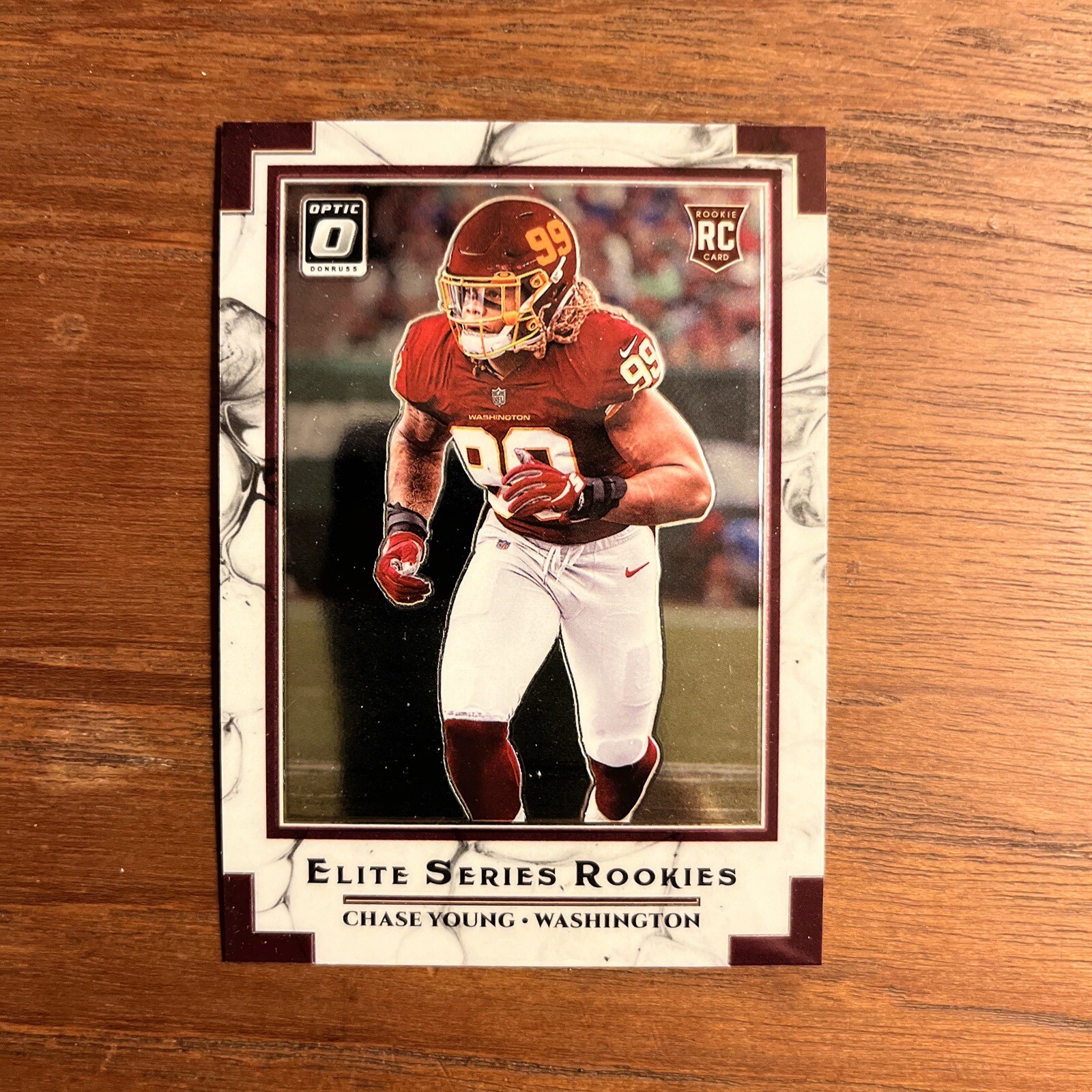 Chase Young 2020 Panini Donruss Optic Elite Series Rookies #ESR-CY (RC)