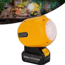 Bluetooth Speaker for Dewalt 20v Battery 30W Cordless Small Speaker for Jobsites