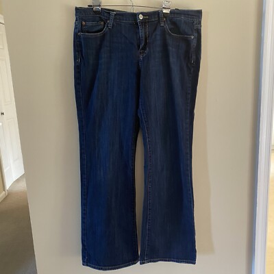 Vintage Lucky Brand Women Jeans Size 32 Petunia Sweet N Low Dark Wash 31'' Inseam