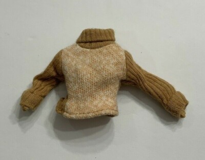 BRATZ DOLL CLOTHES TOP SHIRT WINTERTIME WONDERLAND 2003 DANA BROWN TURTLENECK