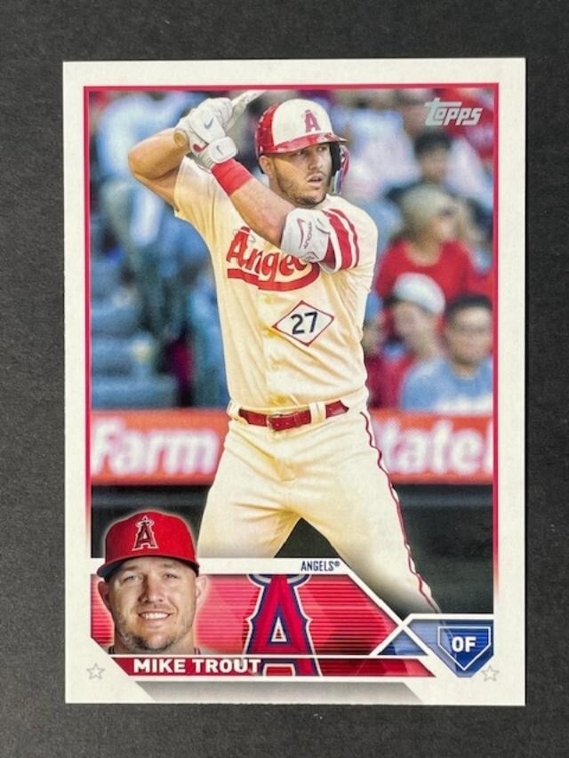 2023 Topps MIKE TROUT # 27 - NM+++-MT Condition | eBay