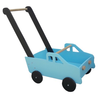 wooden push car