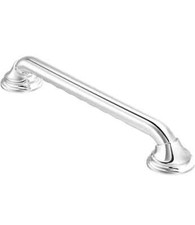 Moen Grab Bar R8712D3GCH Chrome 12" X 1-1/4" The Home Care Collection