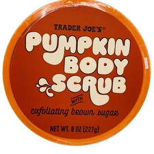 Trader Joe's Pumpkin Body Scrub 8 oz   Limited Edition