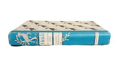 Heidi by Johanna Spyri ~ 1945 ~ Grosset & Dunlap ~ Illustrated Hardcover