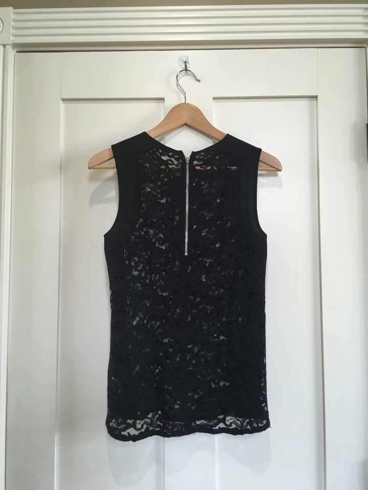 Бродвей и метла женщин причинно блузка молнии назад размер маленькая рубашка кружева Summer - Изображение 3 из 3