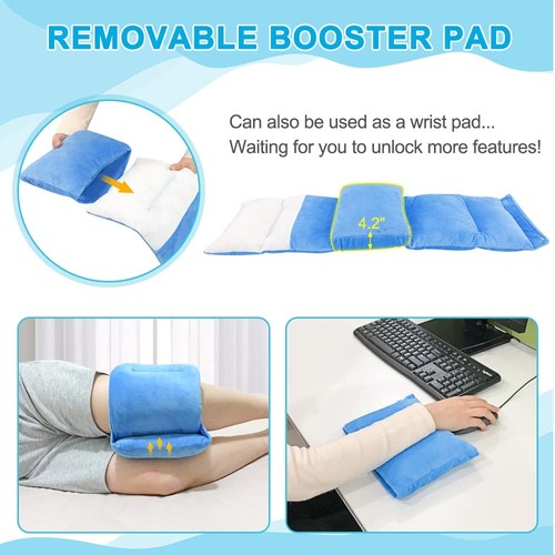Knee Pillow for Side Sleepers Leg Pillows Side Sleeping Hip Pillow Knee Wedge... - Afbeelding 4 van 6