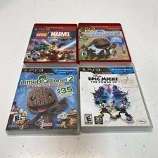 PlayStation 3 Bundle: LittleBigPlanet 1+2, Epic Mickey 2 & LEGO Marvel