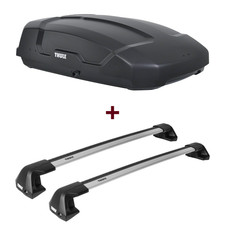 Dachbox Thule Force XT S + Dachträger Thule für Audi A4 Limousine 8K/B8 set