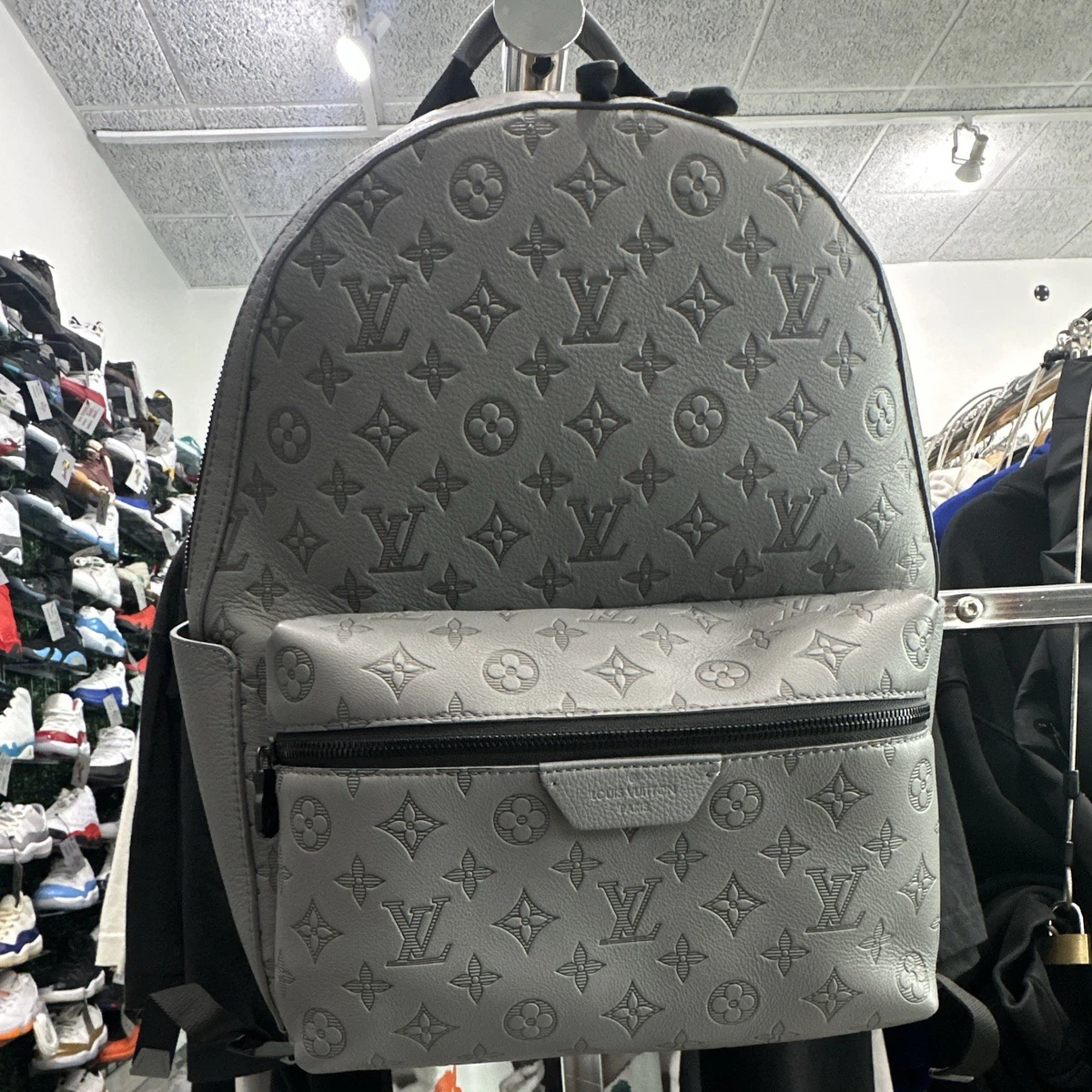 Louis Vuitton Backpack Gray Bags for Men for sale | eBay