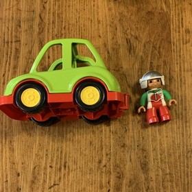 LEGO DUPLO Rally Car 10589 Complete Set 13 Pieces Box Packaging