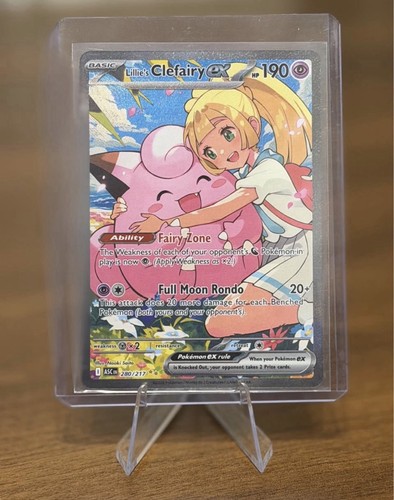 Lillie's Clefairy ex 280/217 Ascended Heroes SIR Holo Special Illustration Rare