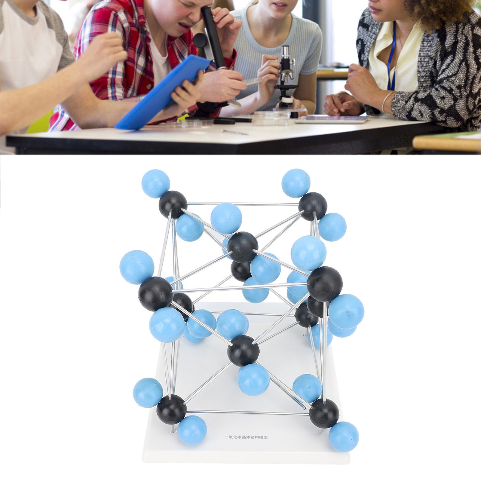 Chemistry Molecular Model Kit CO2 Crystal Structure Learning Tool For Chemistry