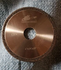 Custom CBN Wheel Chainsaw Chain Sharpening Grinding 4" x 3/16" x 7/8"