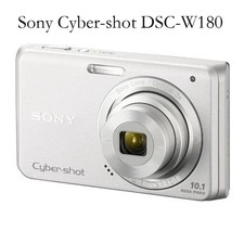 90 New Sony Cyber Shot DSC W180 Digital Camera Fully Tested W/SD Card Charger