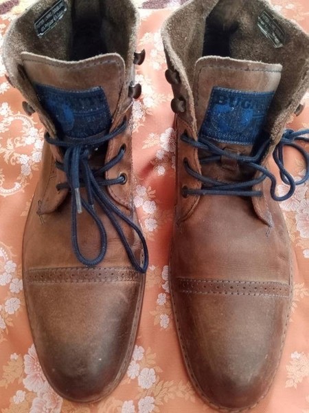 Men Bugatti Boots Brown 46 #6B1P