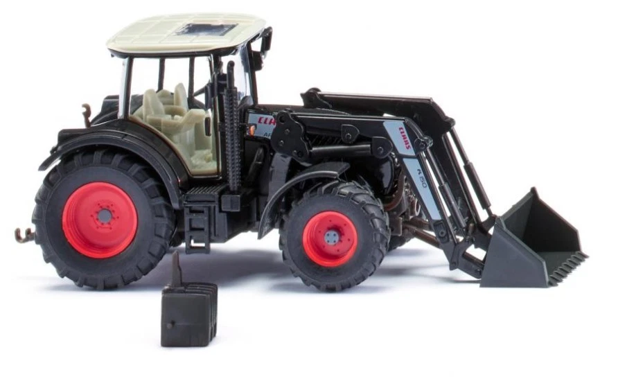 WIKING, Trattore CLAAS Arion 640 nero con caricatore frontale 150, 1/87,  WIK... - Immagine 4 di 4