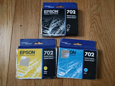 2020-27 GENUINE LOT EPSON #702 INK T702 WORKFORCE WF-3720 WF-3730 WF-3734 SEALED