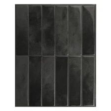 Peel and Stick Backsplash - 5 Sheets of 11.43''x9'' - 3D Adhesive Peel and St...