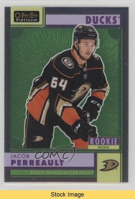 2022 O-Pee-Chee Platinum Retro Rookies Jacob Perreault #R-74 Rookie RC READ z6b