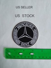 Mercedes Benz Patch German Car Auto Racing 3inch Embroidered Iron Sew On