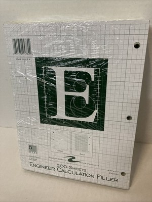 Roaring Spring Engineering Loose Leaf Filler Paper 8.5''x11'' 500 Sheets