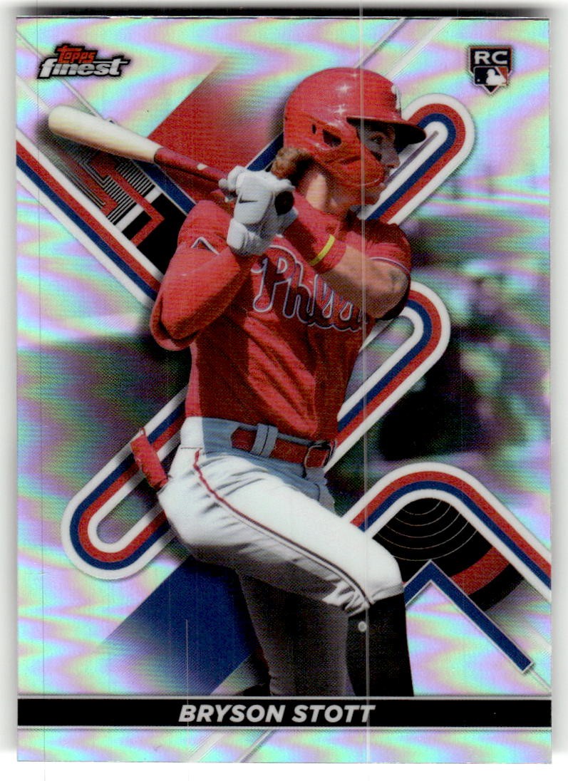 2022 Finest Bryson Stott Refractors Rookie #13