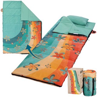 Skandika leichter Deckenschlafsack Sovro Lite 220×80 Rainbow B Ware