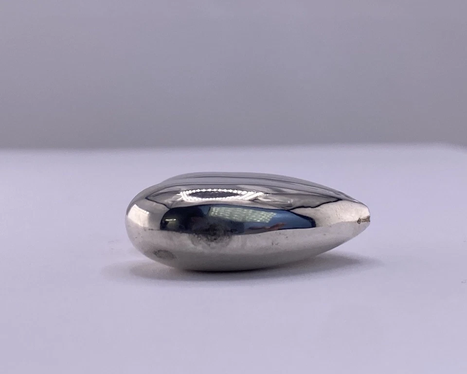 Colgante corazón plata 925 cordón guijarros Barry Foto 2 de 4