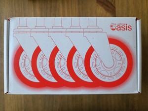 The Office Oasis OAS-1010 Office Chair Caster Wheels - Set of 5