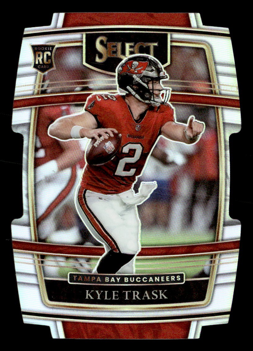 Kyle Trask 2021 Panini Select Silver Prizm Rookie Card #63 Tampa Bay