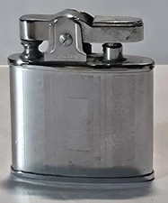 VINTAGE EXCELLO PINSTRIPE LIGHTER - AUTOMATIC SHURLITE MADE IN JAPAN