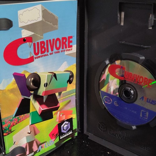 Cubivore: Survival of the Fittest Nintendo GameCube Complete W/ Case And Manual