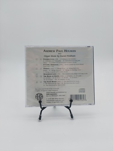 Celebrations - Orgelmusik von Daniel Pinkham - CD - Bild 2 von 2