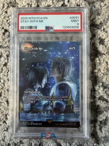 2025 MTG FCA EN Stay With Me PSA 9 Non-holo