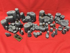 Wargame Scatter Terrain - Painted Rocks and Stone 25mm/28mm