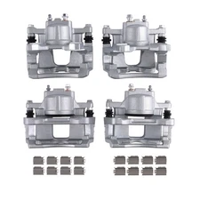 Front/Rear L&R Disc Brake Calipers for Jeep Wrangler 2007-2017 18-B5045/18-B5047