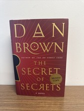Product Image: Dan Brown / The Secret of Secrets A Novel Signed Autographed 1st Edition 2025