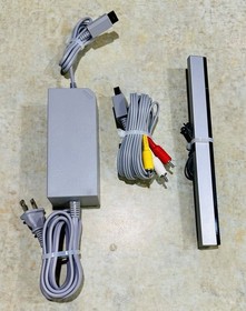 Nintendo Wii, Bundle RVL-001(USA) W/4 Games, Remotes & Cables: Tested!