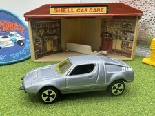 70’s Maserati Bora W.T. Tin Toys 8106 Silver 1:64 Diecast NM Hong Kong VTG RARE
