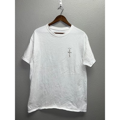 Travis Scott Cactus Jack Shirt Tee Logo Short Sleeve Cotton Large