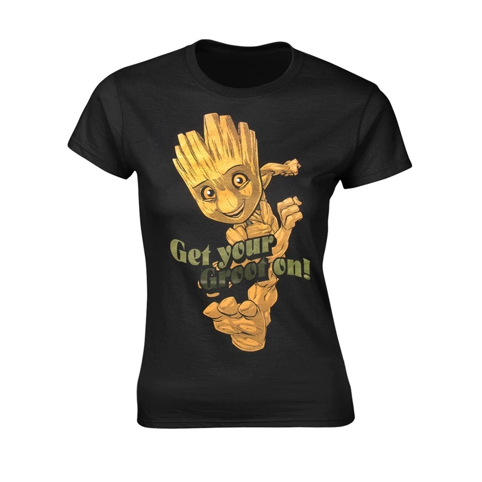 MARVEL GUARDIANS OF THE GALAXY VOL 2 - GROOT - DANCE None T-Shirt, Girlie Women - Bild 1 von 1