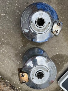 Used Pair Barlow 23 Self Tailing ST Winch Chrome over Bronze (Lot #3169)