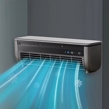 No Drilling Kitchen Air Conditioner Cooling Wall Mounted Fan Plug in/Charging U