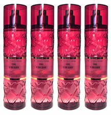 4 New Bath  Body Works OH CHERRY Fine Fragrance Mist 8oz