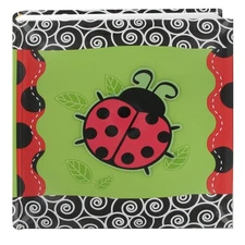 Pioneer Photo Albums 200-Pocket 3-D Lady Bug Applique Cover Photo Album, 4 by