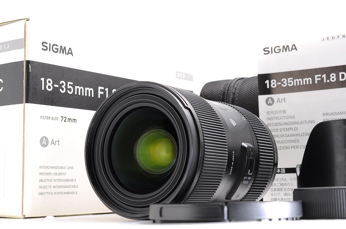 SIGMA 18-35mm F/1.8 DC HSM Art 013 Lens Canon EF-S mount Original
