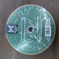 Member's Mark Wired Edge Premium Holiday Ribbon, 1.5" Wide x 50yds