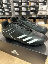 Adidas Baseball Cleats Youth Kids  Rundown Shoes  Athletic ABBC21 sz 4.5